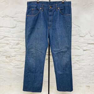 Roebucks Sears Denim Blue Jeans Size 36x31 (34x30 actual) Dark Wash EUC Vintage